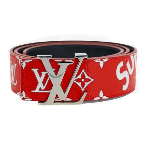 louis vuitton supreme ceinture|ceinture Louis Vuitton occasion.